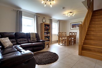 Bright and open Living area